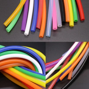 Coloured food grade silicone tubing Inner Diameter: 2mm; Outer Diameter: 4mm - Picture 1 of 4