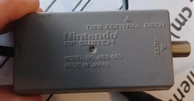 Original Nintendo NES RF Switch Adapter NES-003 Official OEM - Image 1 of 4