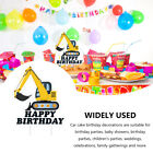 Véhicule pour enfants garçon excavatrice gâteau décoration dessus fête d'anniversaire pour enfants