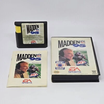 Madden NFL 95 (Sega Genesis) CIB COMPLETE & TESTED - Image 1 of 2