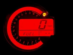 led clock upgrade kit lightenUPgrade RED KAWASAKI Z750 03-06 - Picture 1 of 7