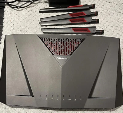 Asus  DSL-AC88u / AC 3100 Dual-Band Modem and Router/ UK power plug - Image 1 of 4