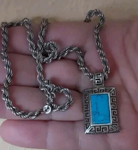 Pendant with chain 925 sample - Picture 1 of 11