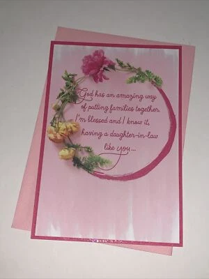 Hallmark DaySpring Daughter-in-Law Mother’s Day Card: Wreath Blessed To Have You