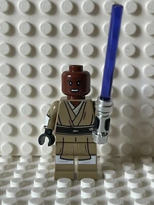 LEGO STAR WARS 75342 Mace Windu Minifigur mit Lichtschwert NEU - Bild 1 von 2