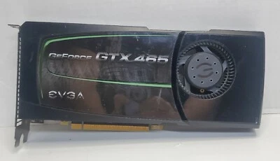 EVGA NVIDIA GeForce GTX 465 (01G-P3-1465-AR) 1GB GDDR5 SDRAM PCI Express x16... - Image 1 of 4