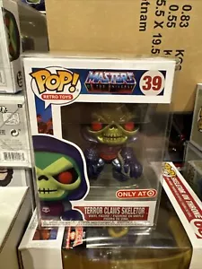 Funko Pop Masters Of The Universe Scheletro Artigli del Terrore #39 Bersaglio Ecc Con Protezione - Foto 1 di 6