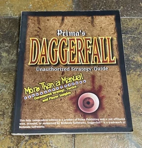 Daggerfall: Unauthorized Strategy Guide Secrets of the Games TACTICS Insights - Picture 1 of 3