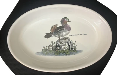 Villeroy & Boch Oval Baker Vilbofour Paradiso La Cercelle de la Chine 9"x14" - Image 1 of 4