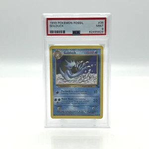 Golduck Fossil PSA 9 35/62 Mint Pokemon Tarjeta Coleccionable Inglés 1999 - Imagen 1 de 2