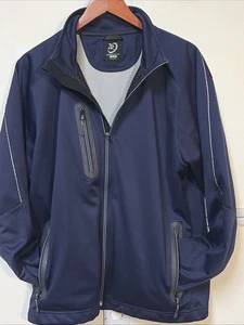 Chaqueta forrada de microfleece serie Tour cremallera completa Zero Restriction para hombre talla grande - Imagen 1 de 6