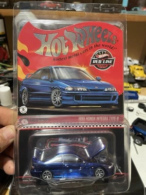 Honda Integra Type R 2025 Hot Wheels Collectors RLC exclusivo azul diecast 1/64 Foto 1 de 4