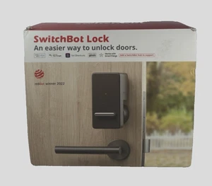 SwitchBot Smart Lock WiFi, Keyless Entry Door Lock, Smart Door Lock Front Door - Picture 1 of 4