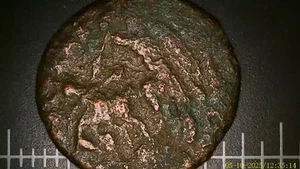 Ancient Rome-Æ3 Follis Constantine II 348-350AD (Soldier Spears Fallen Horseman) - Picture 1 of 7