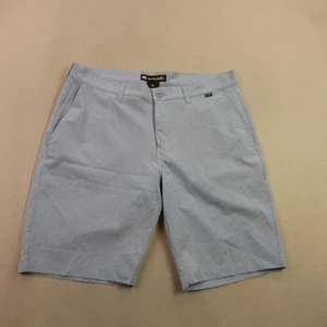 Travis Mathew Shorts Mens 34 Chino Pockets Casual Outdoors Lightweight Blue - Picture 1 of 9