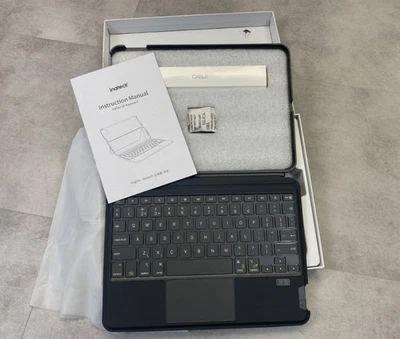 Inateck KB04122 Foldable iPad Keyboard Case iPad Air 2024 11 Inch, 4,5,6 Gen New - Image 1 of 4