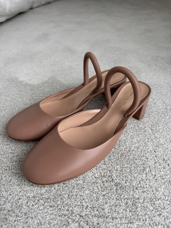 Zapatos de salón Gianvitto Rossi Tivoli nude talla 38,5 Foto 1 de 4