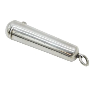 Victorian Sterling Silver Cheroot Holder Case Fob Antique 1893 London - Picture 1 of 5