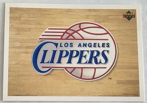 LOS ANGELES CLIPPERS 1991-92 Upper Deck Italian #142 Logo NBA - Picture 1 of 2