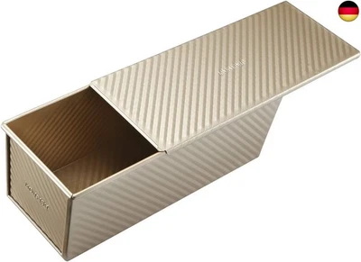Monfish Brotbackformen Toast Brot Backform Pullman Laib Pfanne Brot Laib Dose - Bild 1 von 4