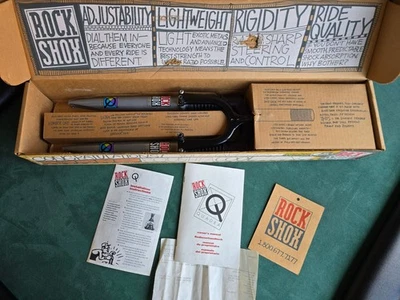Pristine In-Box! Rock Shox Quadra 25.4(1") 200mm Vintage Suspension Fork - Image 1 of 4