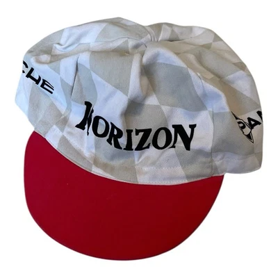 NUEVA Gorra de Ciclismo Panache White Horizon Organic Team Houndstooth Foto 1 de 4