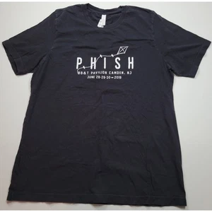 PHISH 2019 Concert T-Shirt Camden NJ Black Size XL Trey Anastasio BB&T Pavilion - Picture 1 of 4