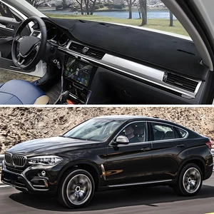 Car Inner Dashboard Carpet Dash Mat Cover Pad for 2015-2019 BMW X6 without HUD - Bild 1 von 6