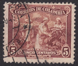 1939 Colombia SC# 469 - Coffee Picking - Used - Picture 1 of 2
