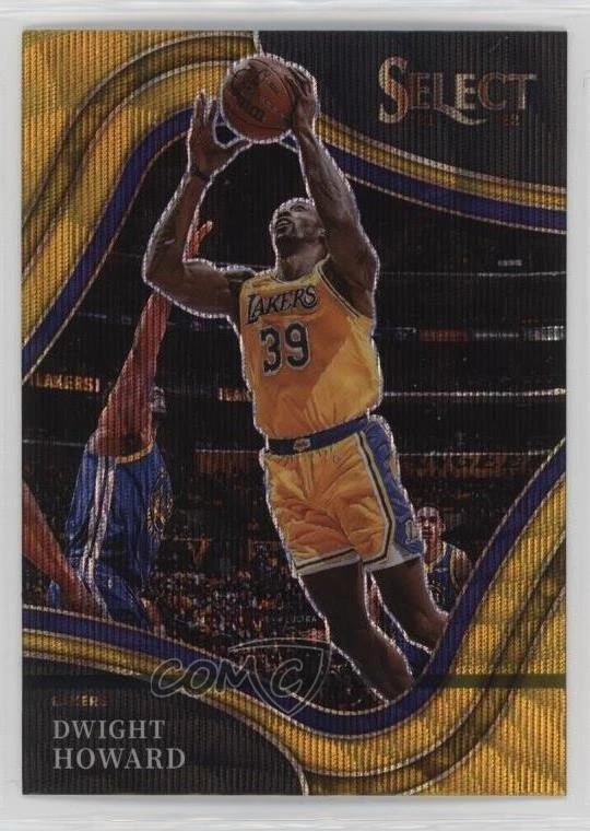 2021-22 Panini Select Courtside Gold Wave Prizm Dwight Howard #252 HOF - Image 1 of 2