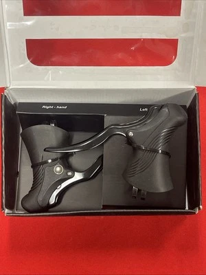 TRP RRL Brake Lever Set Aluminum Black Short Pull For Single Speed Road CX Bike - Image 1 of 4