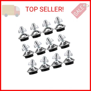 OwnMy M6 Adjustable Swivel Leveling Feet 12 PCS Heavy Duty Furniture Table Legs - Picture 1 of 2