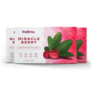 Miracle Berry Tablets 10 Pack x3 Gently Dried Taste Changing Miracle Fruit Pills - Picture 1 of 7