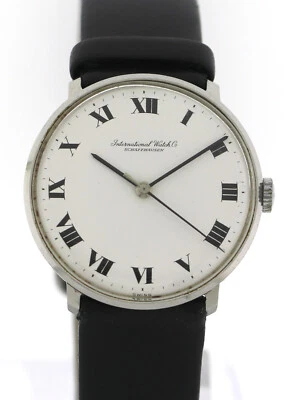 IWC Schaffhausen Vintage Herrenuhr Edelstahl Handaufzug Ref. 1210 Cal.401  ~1965 - Bild 1 von 4