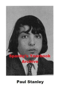 Anuario escolar de la década de 1960 banda KISS líder PAUL STANLEY ~ Rock and Roll All Nite - Imagen 1 de 3