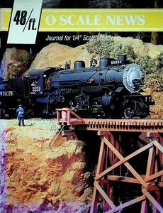 O Scale News Magazine Issue 133 April 1996 Journal for 1/4" Scale Modelers - Bild 1 von 2