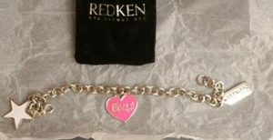 PULSERA CON DIJE CIUDAD DE ESPERANZA 7 1/2" por REDKEN 5TH AVENUE NY-NUEVA EN BOLSA DE TERCIOPELO - Imagen 1 de 5