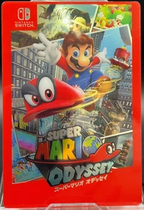 Mario Odyssey Switch Super Bros Wafer History Card 2017 Bandai Nintendo Japanese - Picture 1 of 10
