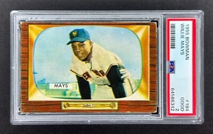 1955 Bowman #184 Willie Mays (N.Y. Giants) PSA 2 GD CENTERED! NEW SLAB! - Picture 1 of 2