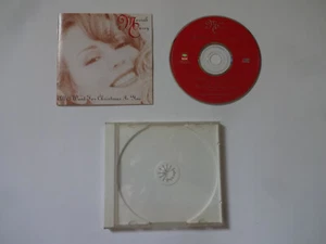 MARIAH CAREY "ALL I WANT FOR CHRISTMAS IS YOU" 1996 SONY Single CD From Japan - Picture 1 of 11