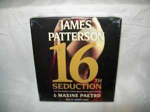 BRAND NEW SEALED JAMES PATTERSON 16TH SEDUCTION 4 CD'S - Picture 1 of 1