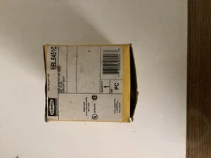 Hubbell Hbl8451c Spina industriale a filo 250Vac 50A - Foto 1 di 3