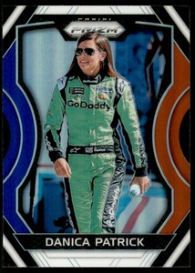 2018 Panini Prizm Prizms Red White and Blue #15 Danica Patrick