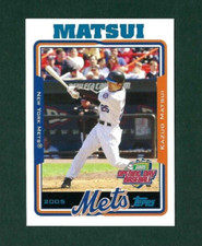 2005 Opening Day #45 Kazuo Matsui New York Mets Baseball Card
