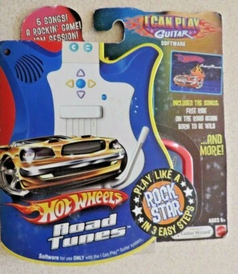 Software de guitarra Hot Wheels Road Tunes I Can Play - Hot Wheels Road Tunes ~NUEVO EN PAQUETE~ Foto 1 de 2