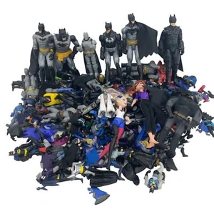 HUGE 19 lbs DC Comics Batman Action Figure Loose Mixed LOT Batgirl Dolls - Picture 1 of 5
