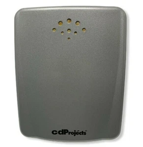 ~ CD Projects Grey Hard Metal 24 CD Holder Case ------------------- (V,124) - Picture 1 of 7