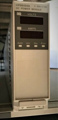 Fuente de alimentación modular HP 66104A 0-60V 2.5A DC Foto 1 de 4
