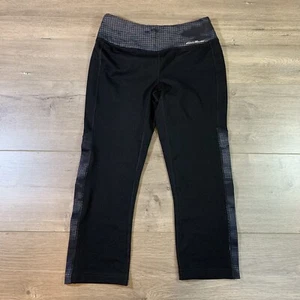 Eddie Bauer Mid Rise Crop Legging Damen XS Pull-On Stretch Active Capri Schwarz - Bild 1 von 12