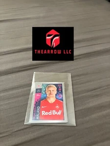 2019-20 Topps UEFA Champions League # 419 Erling Haaland Salzburg ROOKIE STICKER - Picture 1 of 2